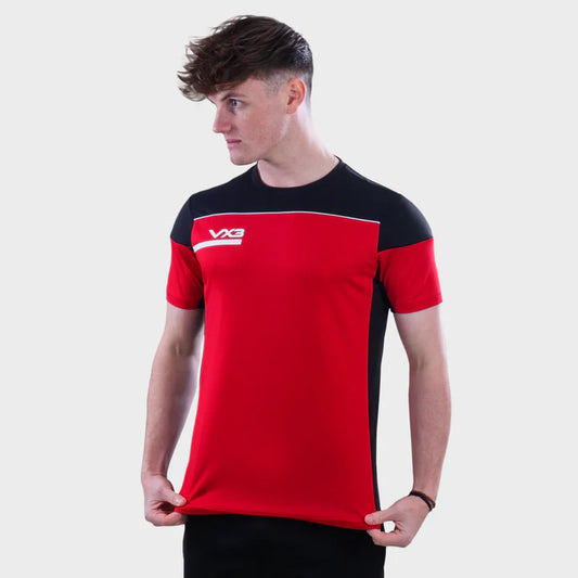 Opus Tee - Red Black White