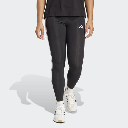 Essentials 3-Stripes Cotton Leggings-sportswear ladies